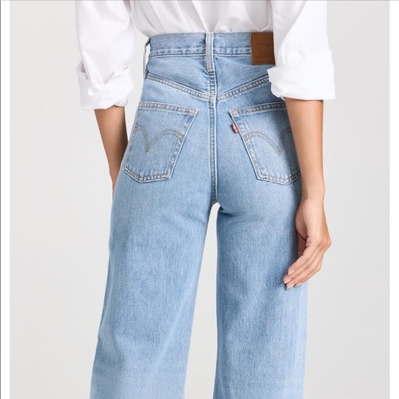Levi's | Jeans | Levi Womens Rib Cage Wide Leg Jeans | Poshmark
